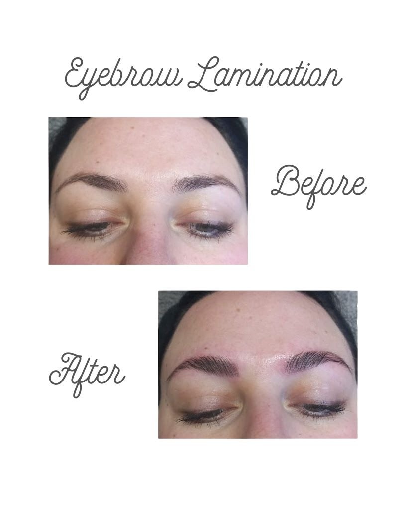 Brow Lamination results